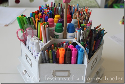 Homeschool Supplies & Organization - Confessions of a Homeschooler